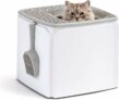 IRIS USA Premium Top Entry Cat Litter Box with Cat Litter Scoop