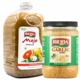 Iberia Minced Garlic In Water, 32 oz + Iberia Mojo Criollo, 1 gallon