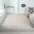 nuLOOM Fringed Performance Indoor Area Rug, Power Loomed, Easy Clean, Durable, Non-Shed, 3’3″ x 5′, Vanita Beige