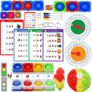 Interactive Reading & Phonics Toy, 570 Words & 4 Levels(CVC, CVCC, CCVC, Long Vowel)