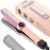 Ionic Flat Iron Hair Straightener – 1.3 Inch Ceramic Plate with Infrared for Anti-Frizz