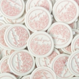 60-Count Wax Seal Stickers Self Adhesive