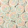 60 Pcs Self Adhesive Sealing Wax Sticker, Dahlia