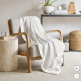 Jennifer Adams Cotton Waffle Throw