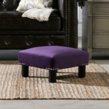 Jennifer Taylor Home Jules Square Accent Footstool Ottoman