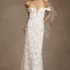 Jenny by Jenny Yoo Willow Strapless Floral-Detail Convertible Sheath Wedding Gown