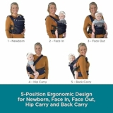 Journey GO 5 Position Convertible Easy-to-Use Baby Carrier with Pockets