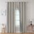 2-Panels Joydeco Blackout Curtains 63 Inch Length