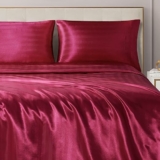3-Pc Juicy Couture Silky Satin Damask Sheet Set, Twin Size
