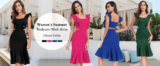 Women’s Elegant Formal Cocktail Dress