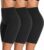 3-Pack Women’s High Waisted Biker Anti Chafing Cotton Slip Shorts