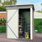 KELRIA 5×3 FT Metal Outdoor Storage Shed