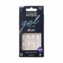 KISS Gel Fantasy Allure Ready-To-Wear Fake Nails – Medium, Square – How Dazzling