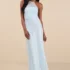 Exquisite Drama White Embroidered Sequin Tiered Mini Dress