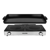 Kalorik Pro Double Griddle and Cooktop