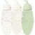 3-Pack Swaddles & Hats Set