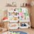 4-Tier Toy Storage with 7 Removable Plastic Bins