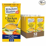 12-Pack Kitchen Basics Chicken Stock – 32 oz. Carton