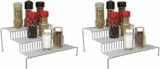 2-Pack Kitchen Details 3 Tier Free Standing Spice Rack