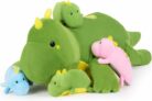 5-Pc Cute Dinosaur Mommy & Kids Plushie Set