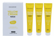 3-Pack Kocostar Yellow Cream Patch – Blemish Relief, 0.67 fl oz