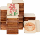 300pcs Unfinished Blank Wood Pieces 1 Inch