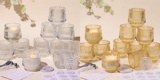 12-Pack 7oz Ribbed Glass Jars for Candle Making