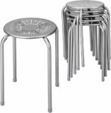 6-Pack Multipurpose Stool Chairs