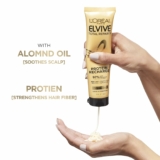 L’Oreal Paris Elvive Total Repair 5 Protein Recharge Leave In Conditioner Treatment and Heat Protectant, 5.1 Ounce