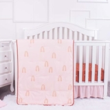 3-Pc Boho Rainbow Baby Nursery Crib Bedding Set