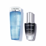 Lancôme Essentials Skincare Routine Duo – Bi-Facil Double Action Eye Makeup Remover 4.4 Fl Oz & Génifique Radiance Boosting Anti-Aging Face Serum 0.67 Fl Oz