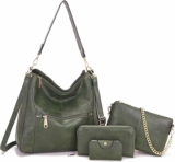 Set of 4 Women’s Hobo Bag & Wallet Set