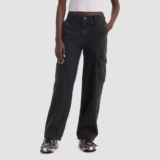 Levi’s Women’s Mid-Rise 94’s Baggy Straight Leg Cargo Jeans