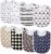 8 Pack Baby Drool Bibs