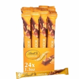 24-Pack Lindt LINDOR Caramel Milk Chocolate Truffle Bar (Milk Chocolate or Caramel)