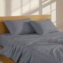 4-Pc Linen Closet 300 Thread Count 100% Organic Cotton  Bed Sheet Set, King