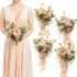 2-Pack Ling’s Moment 2ft Dusty Rose Artificial Flower Garland