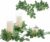 6-Pack Ling’s Moment Artificial Candle Vines, Splicable 2.3ft Stems