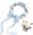 2-Pc Ling’s Moment Bridal Flower Crown & Hairpiece Set
