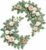 2-Pack Ling’s Moment 2ft Dusty Rose Artificial Flower Garland
