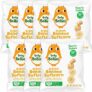 7-Pack Little Bellies Organic Softcorn Baby Snack, Banana, 0.28 Ounce