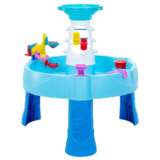 Little Tikes Spinning Seas Water Table 7 Gallon Capacity Spiral Drop Water Wheel