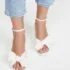 Loeffler Randall Women’s Camellia Pleated Bow Heel with Ankle Strap