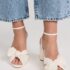 Loeffler Randall Women’s Penny Pleated Bow Sandals