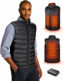 Heated Vest for Men with Battery Pack Included, Rechargeable Electric