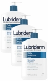 3-Pack Lubriderm Daily Moisture Hydrating Body and Hand Lotion with Vitamin B5, Non-Greasy, 16 fl. oz