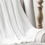 Lush Decor Cable Soft Knitted Baby/Toddler Blanket, 40″ x 30″