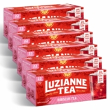 6-Pack 22-Count Luzianne Iced Hibiscus Tea Bags, Family Size