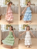 Girl’s Tiered Summer Dress
