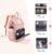 Quilted Laptop Backpack for Women Men, 15-15.6 inch